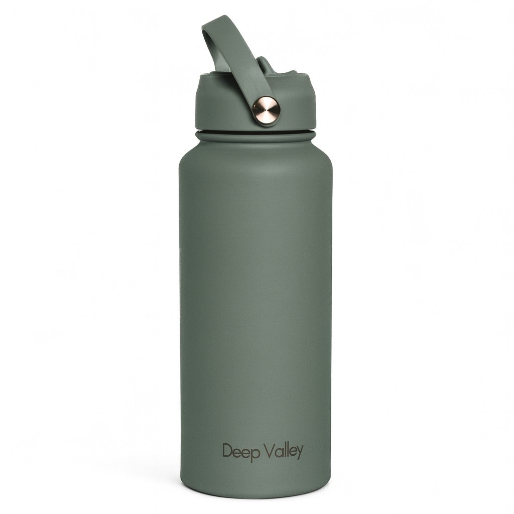 Pea Green - 1L/34oz Insulated Water Bottle