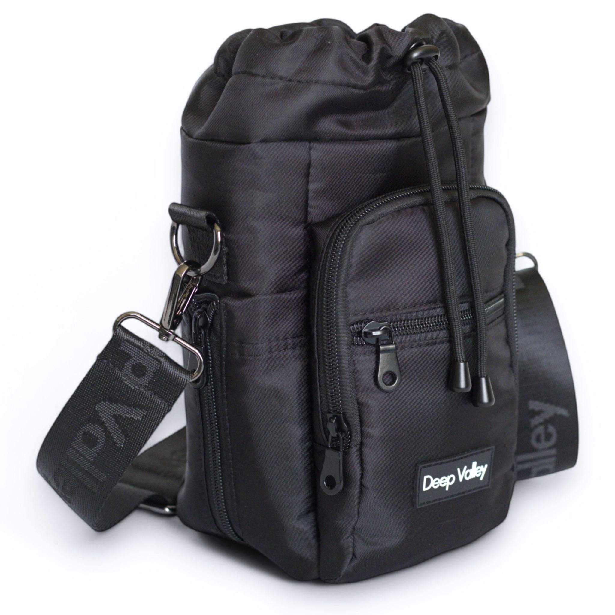 Bundle: Pea Green 1L Insulated Bottle + Black DayTrip Mini Bag